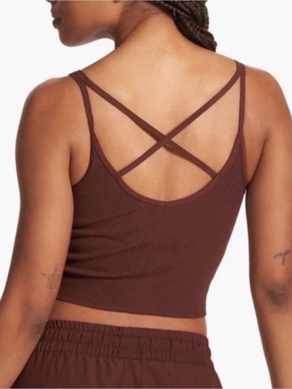 Vuori Rib Crop Tank - Picture 2 of 4